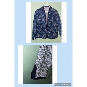 Light Reversible Quilt Jacket